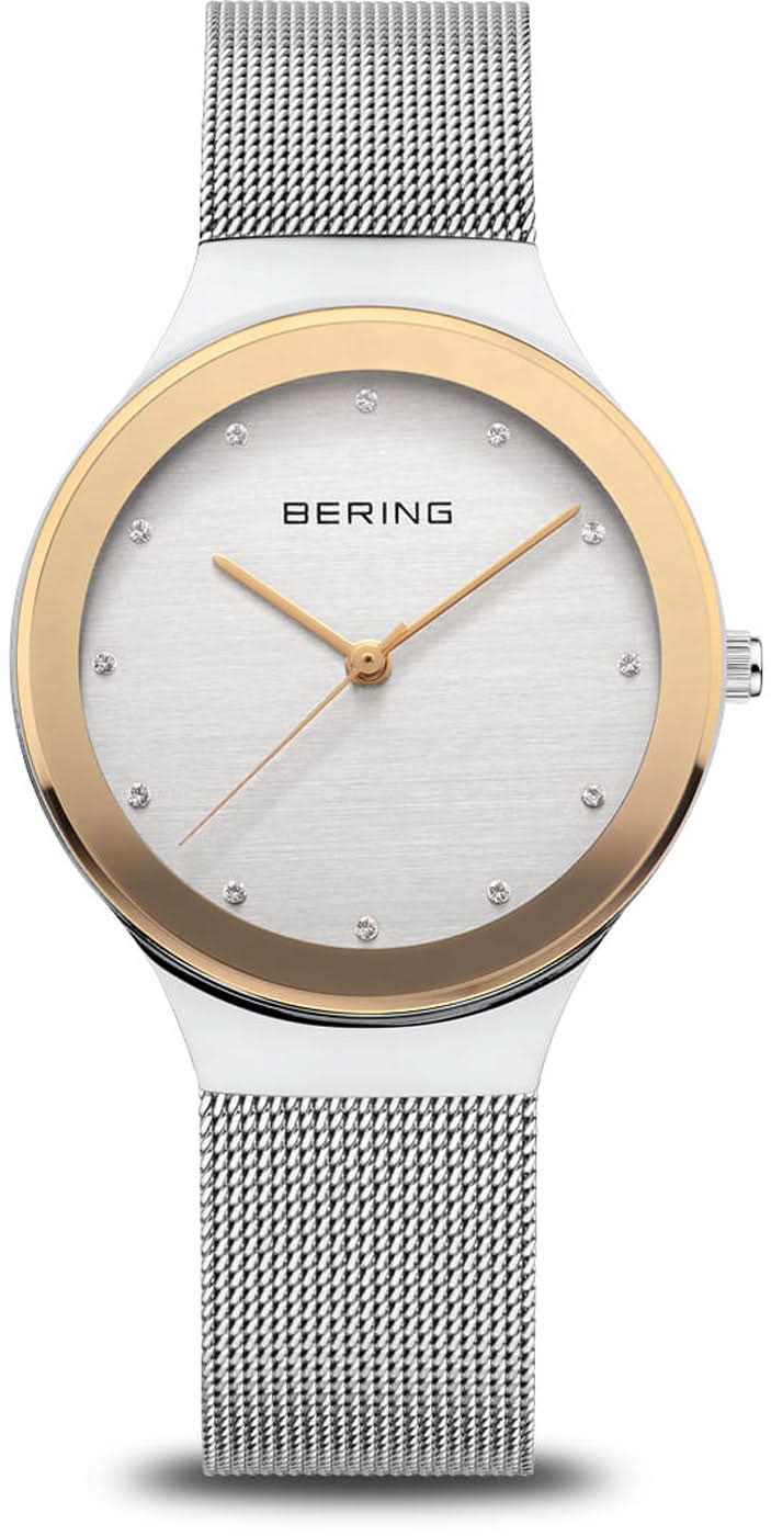 Orologio da donna Bering Classic 12934-010 • Vetro zaffiro antigraffio • Bracciale milanese raffinato