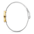 Danish Design Pure IV65Q1307 Amelia Ripple Damenuhr Bicolor • Milanaise-Armband • Mineral-Uhrenglas, Bild 2