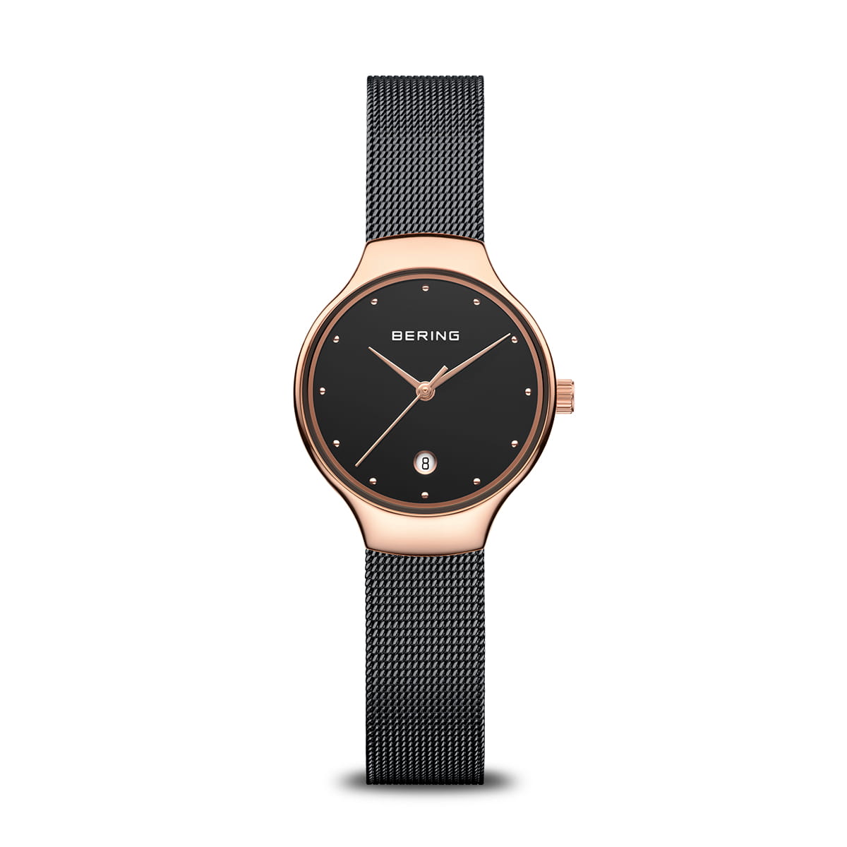 Bering Classic 13326-262 Damen Armbanduhr Roségold • Saphirglas • Milanaise-Armband
