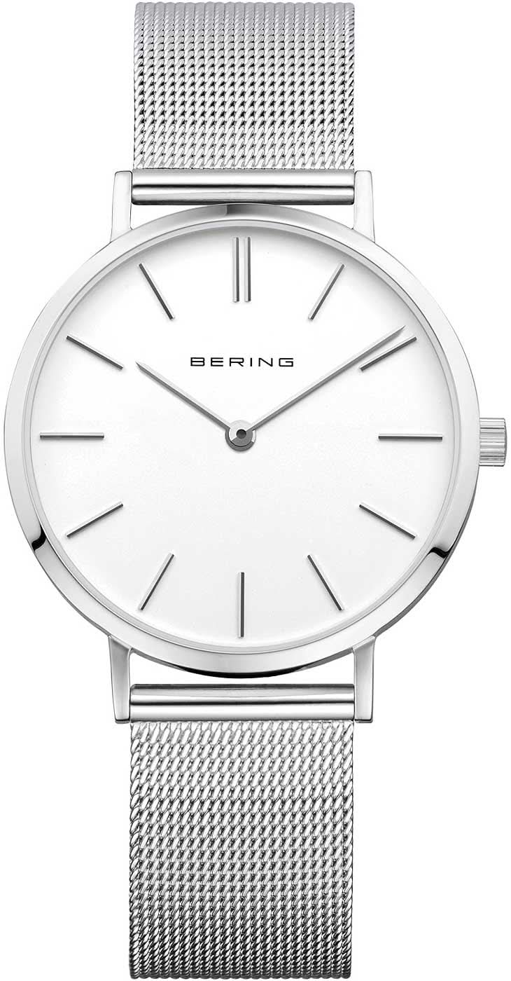 Bering Classic 14134-004 Orologio da Donna • Vetro Zaffiro • Bracciale Milanaise