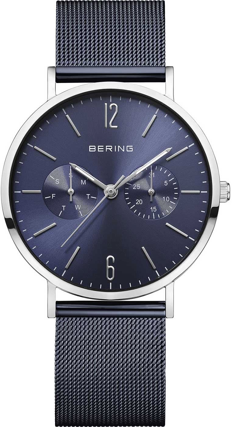 Bering Classic 14236-303 Orologio da Donna • Vetro Zaffiro antigraffio • Bracciale Milanaise raffinato