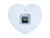 Karlsson Heart Candy KA5985LB Wanduhr Hellblau • Herzform-Design • Pastellfarben, Bild 6