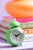 Karlsson Chaplin KA5979BG Wecker Hellgrün • Geräuschloses Sweep-Uhrwerk • Charlie-Chaplin-Design, Bild 4