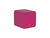Karlsson Spry Square KA5982BP Wecker Leuchtendes Rosa • LED-Display mit Temperatur • USB-Netzbetrieb