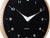 Karlsson Osado Dome KA5995BK Wanduhr Schwarzes Holz • Sweep-Uhrwerk • 12h/24h-Anzeige, Bild 3