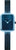 Bering Petite Square 14520-398 Orologio da Donna • Vetro Zaffiro Antigraffio • Bracciale Milanaise Blu