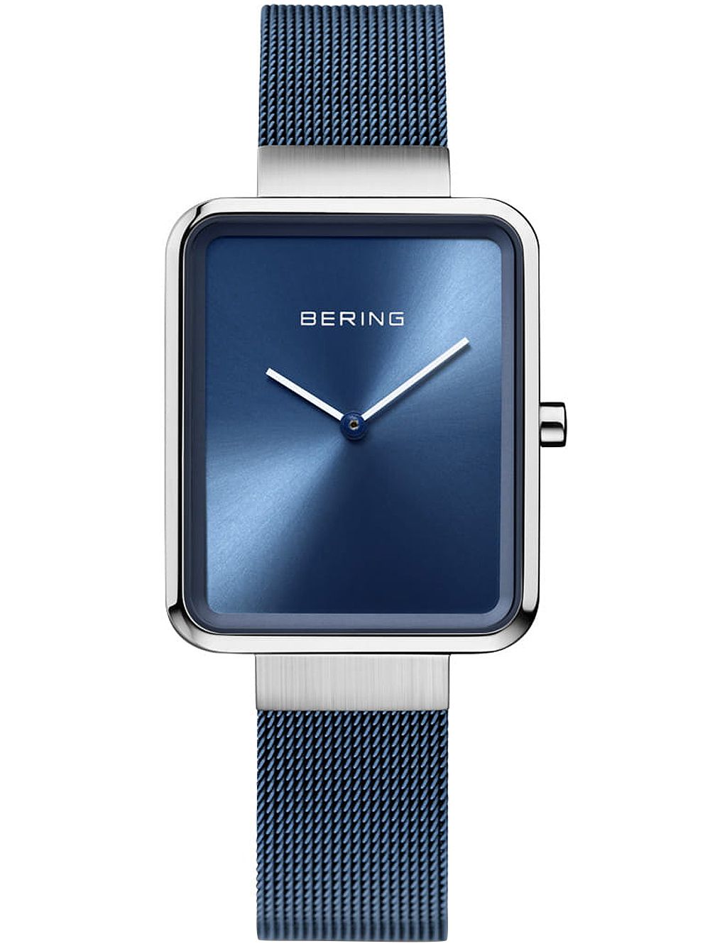 Bering Classic 14528-307 Damen Armbanduhr Blau • Milanaise-Armband • Slimline-Design