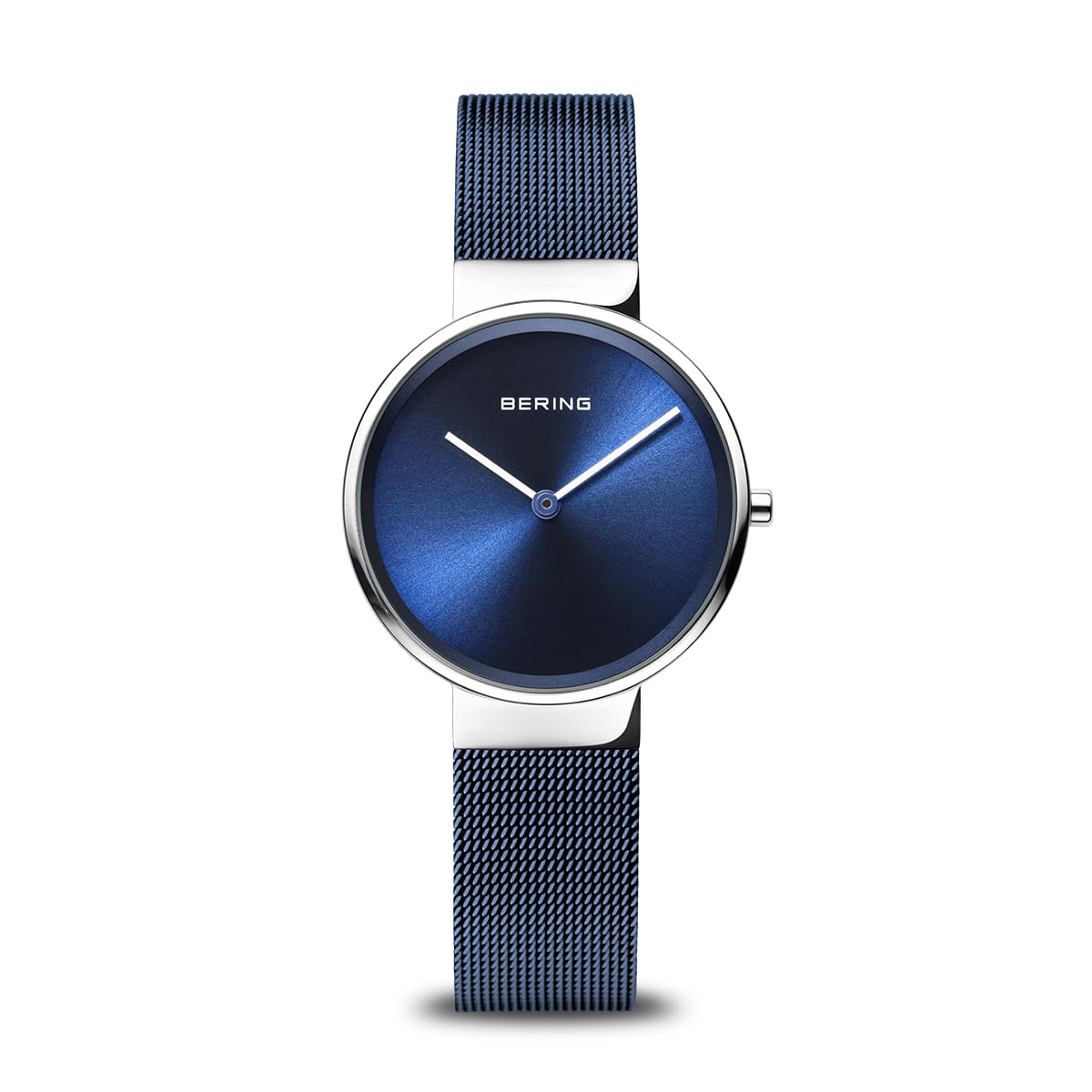 Bering Classic 14531-307 Damen Armbanduhr Blau • Saphirglas • Milanaise-Armband