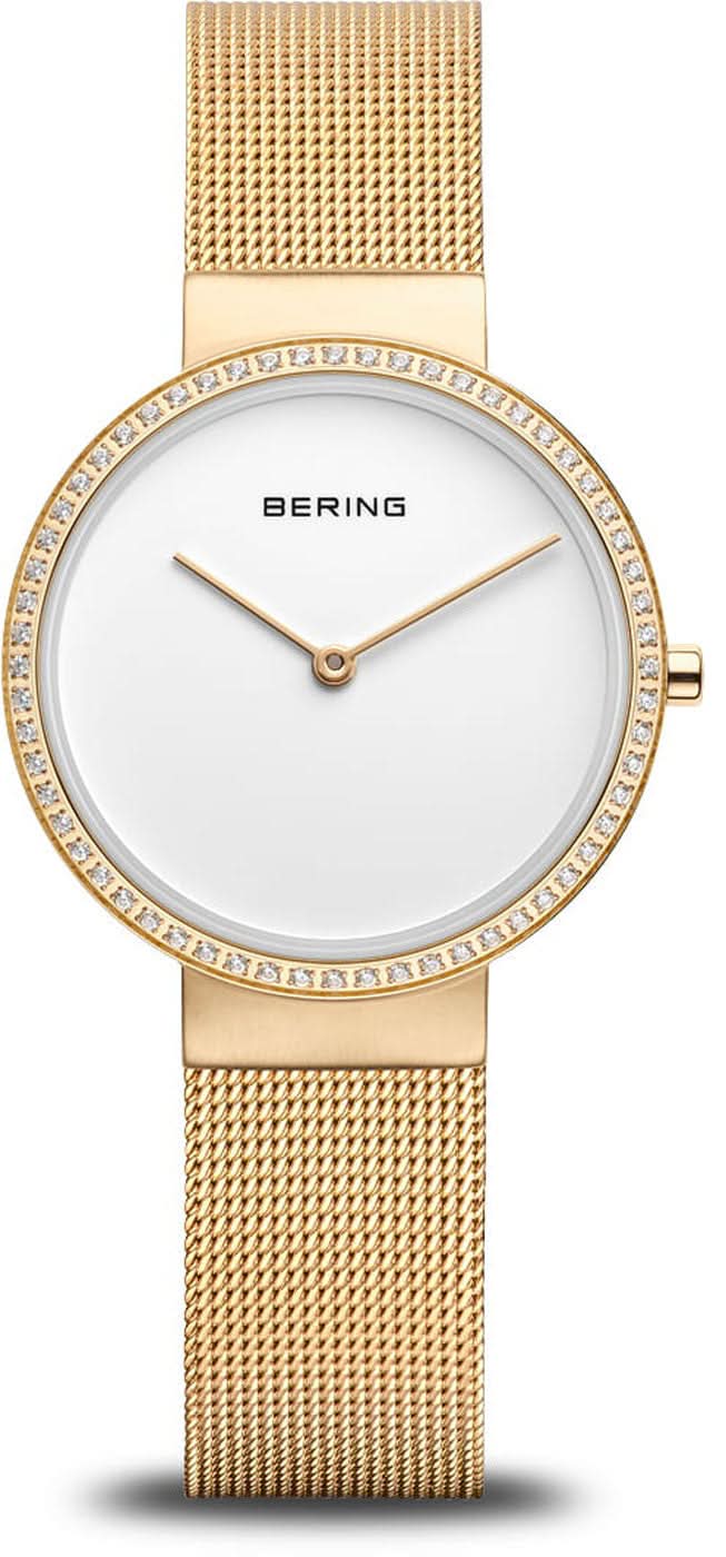 Orologio da donna Bering Classic 14531-330 • Vetro zaffiro antigraffio • Bracciale in maglia milanese