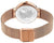 Bering Classic 14531-368 Orologio da Donna • Vetro Zaffiro Antigraffio • Bracciale Milanaise Raffinato