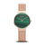 Bering Classic 14531-868 Damen Armbanduhr Grün • Milanaise-Armband • Saphirglas, Bild 10