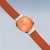 Bering Classic 14531-505 Damenuhr Orange • Saphirglas • Milanaise-Armband, Bild 3