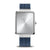 Bering Classic 14533-300 Herrenuhr Silber • Saphirglas • Marineblaues Milanaise-Band