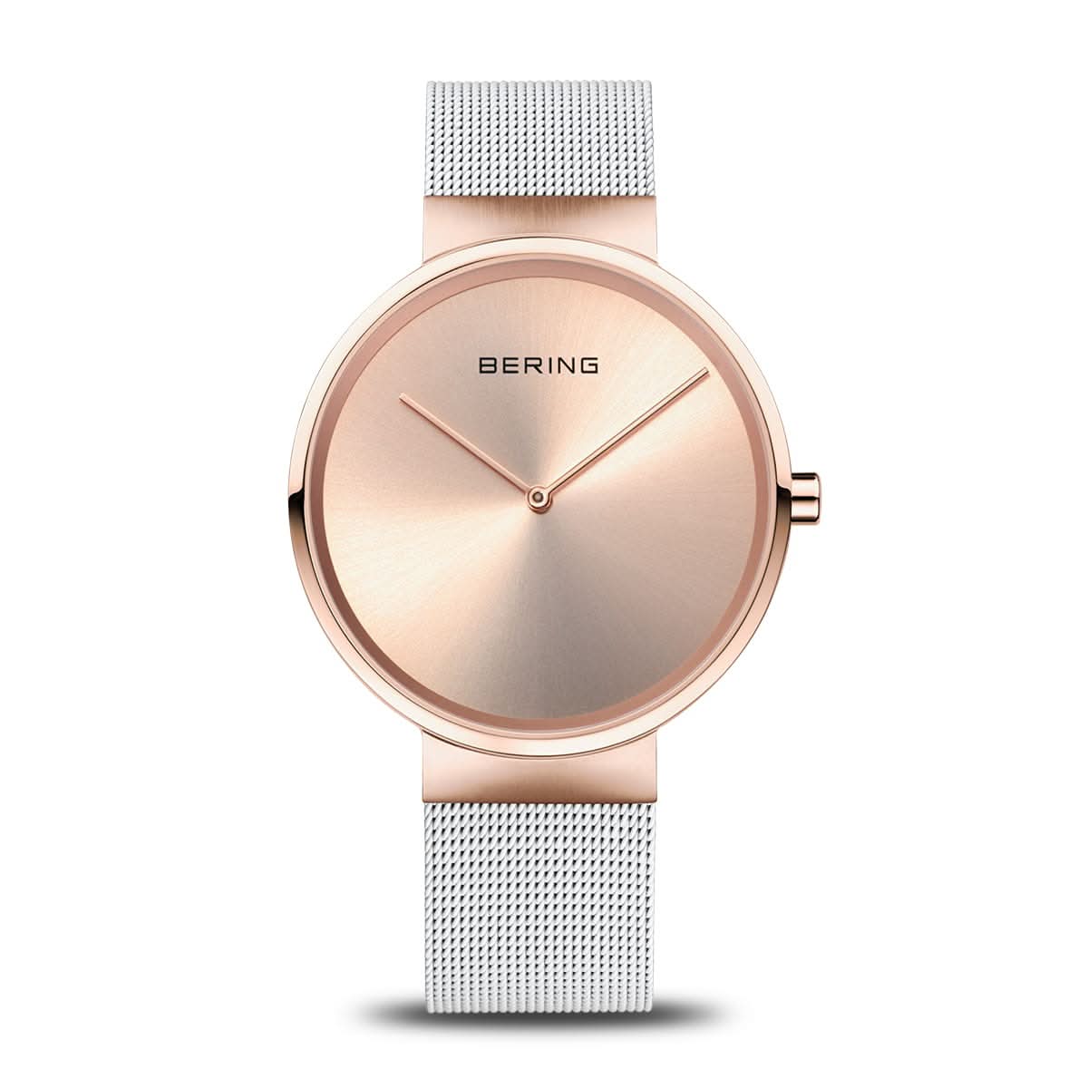 Orologio Bering Classic 14539-266 • Vetro zaffiro antigraffio • Bracciale milanese fine