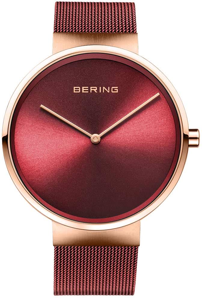 Orologio Bering Classic 14539-363 • Vetro zaffiro antigraffio • Bracciale milanese raffinato