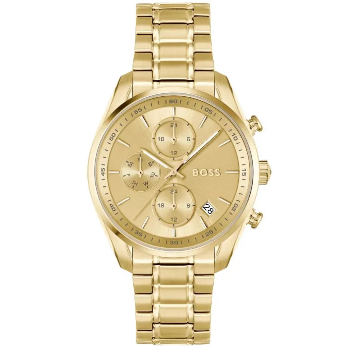 BOSS Grand Tour Ladies 1502768 Damen • Goldfarben • Quarzwerk