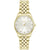 BOSS Graceful Precious 1502810 Damen Armbanduhr Goldfarben • Silberfarbenes Zifferblatt • Elegantes Design