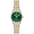 BOSS Graceful Mina 1502841 Damen Armbanduhr Grün • Mineralglas • Bicolor-Edelstahlarmband