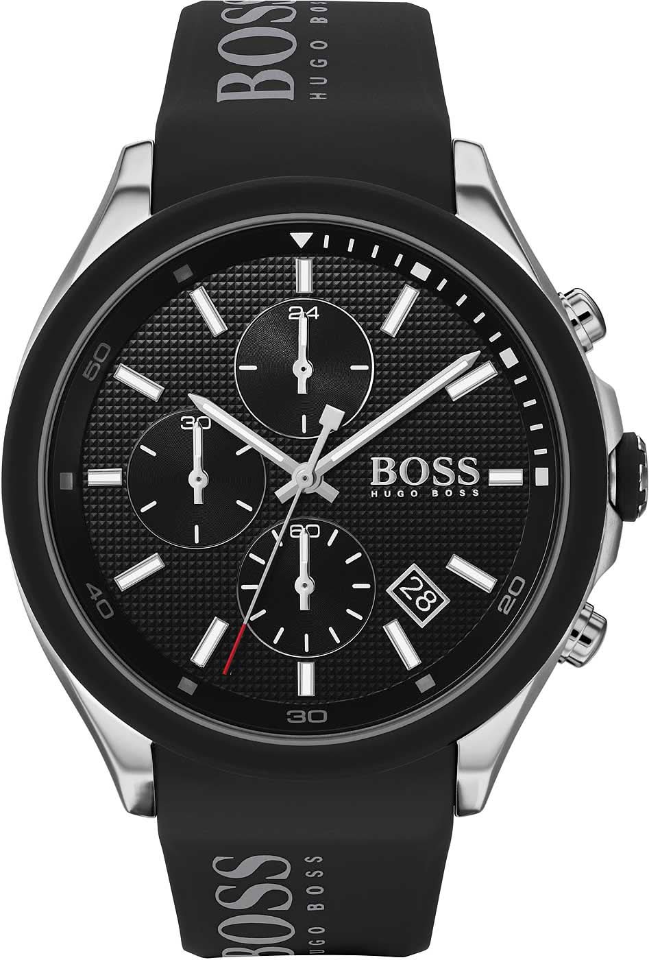 Orologio da uomo BOSS Velocity 1513716 • Design sportivo con cinturino in silicone • Cronografo preciso