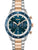 BOSS Santiago 1513937 Herrenuhr Blau • Chronograph • Mineralglas