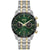 BOSS Tourmaster 1514287 Herren Armbanduhr • Grünes Zifferblatt • Edelstahlarmband