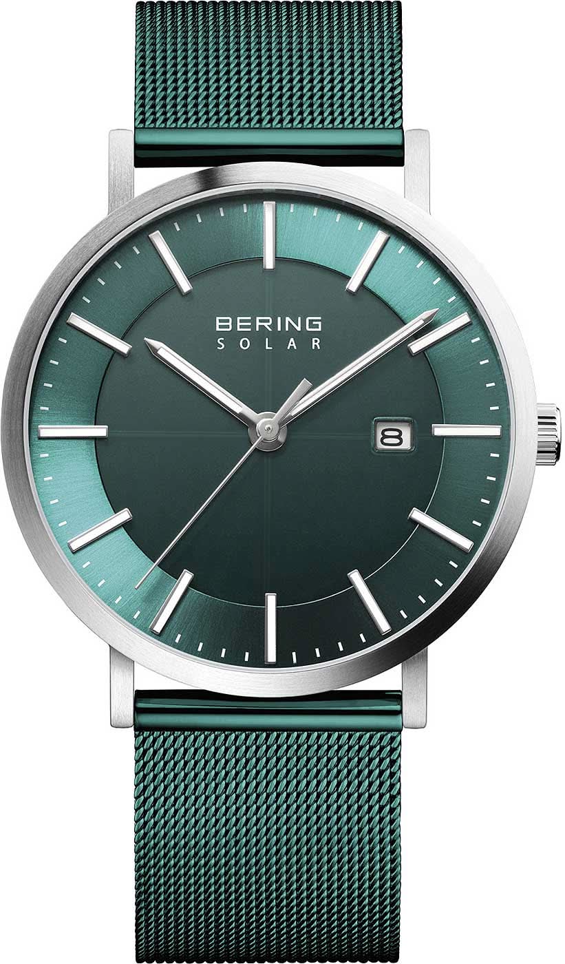 Orologio da uomo Bering Solar 15439-808 • Vetro zaffiro • Solare