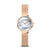Bering Max René 15527-364 Damenuhr Roségold • Saphirglas • Milanaise-Armband