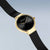Bering 15531-132 Damen Armbanduhr Schwarz-Gold • Saphirglas • Milanese-Edelstahlband, Bild 4