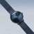 Orologio da donna Bering Ultra Slim 15729-397 • Vetro zaffiro antigraffio • Bracciale milanese blu