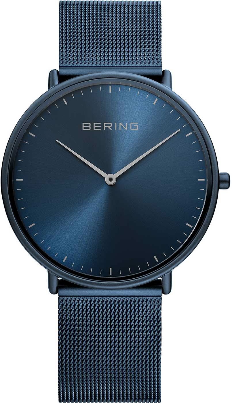 Bering Ultra Slim 15739-397 Orologio • Vetro zaffiro antigraffio • Bracciale Milanaise