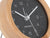 Karlsson Neat Round KA5923BK Wecker Schwarz • Geräuschloses Sweep-Uhrwerk • Nachhaltiges Bambus-Gehäuse, Bild 3