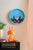 Karlsson Peekaboo Cow KA5997BL Wanduhr Blau • Bewegliche Augen • Kinderzimmer-Design, Bild 4