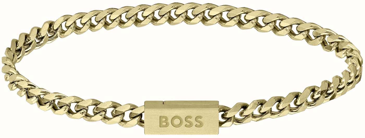 Boss Jewelry 1580172M - Bracciale a catena da uomo in acciaio inossidabile