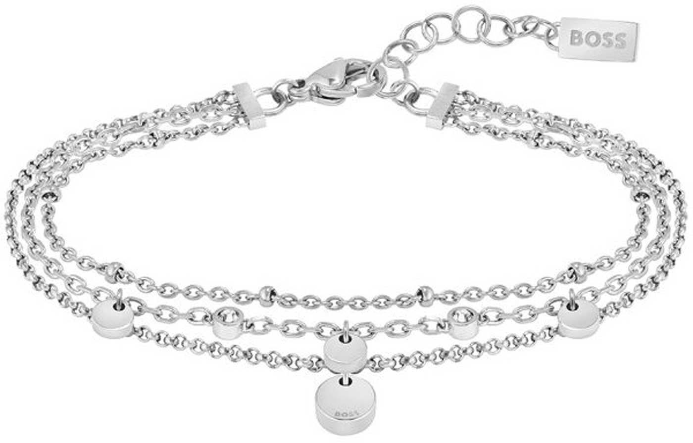 Boss Jewelry 1580331 - Bracciale multistrato IRIS con ciondoli