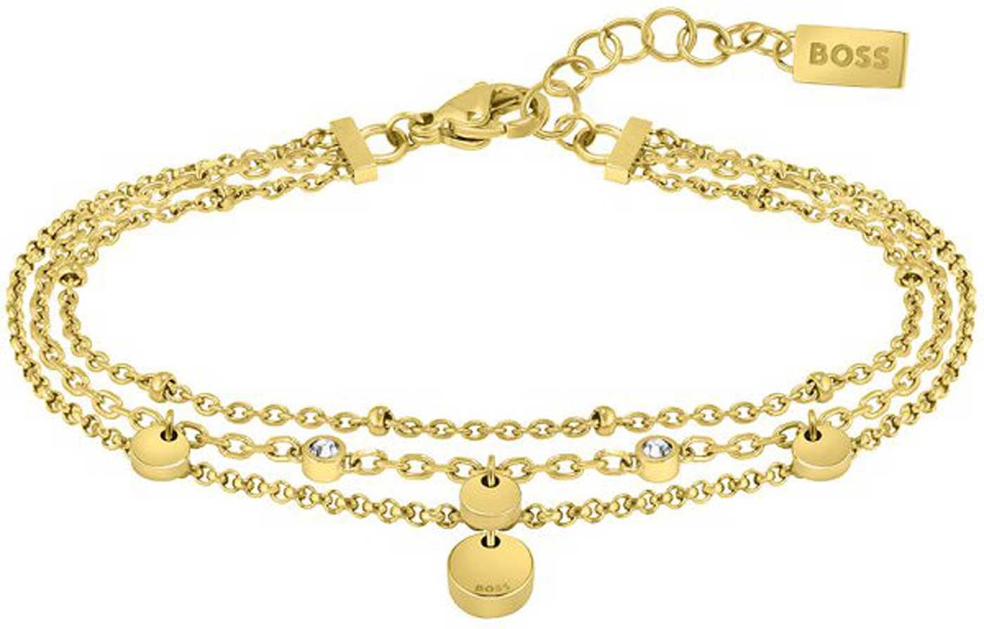 Boss Jewelry 1580335 - Bracciale multistrato IRIS con ciondoli
