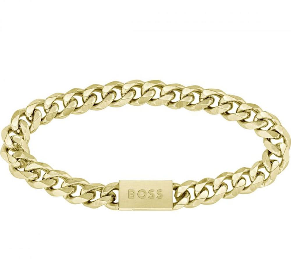 Boss Jewelry 1580403M - Bracciale a catena FOR HIM in oro giallo