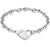 Boss Jewelry 1580418 - Bracciale a cuore DINYA con grande chiusura magnetica