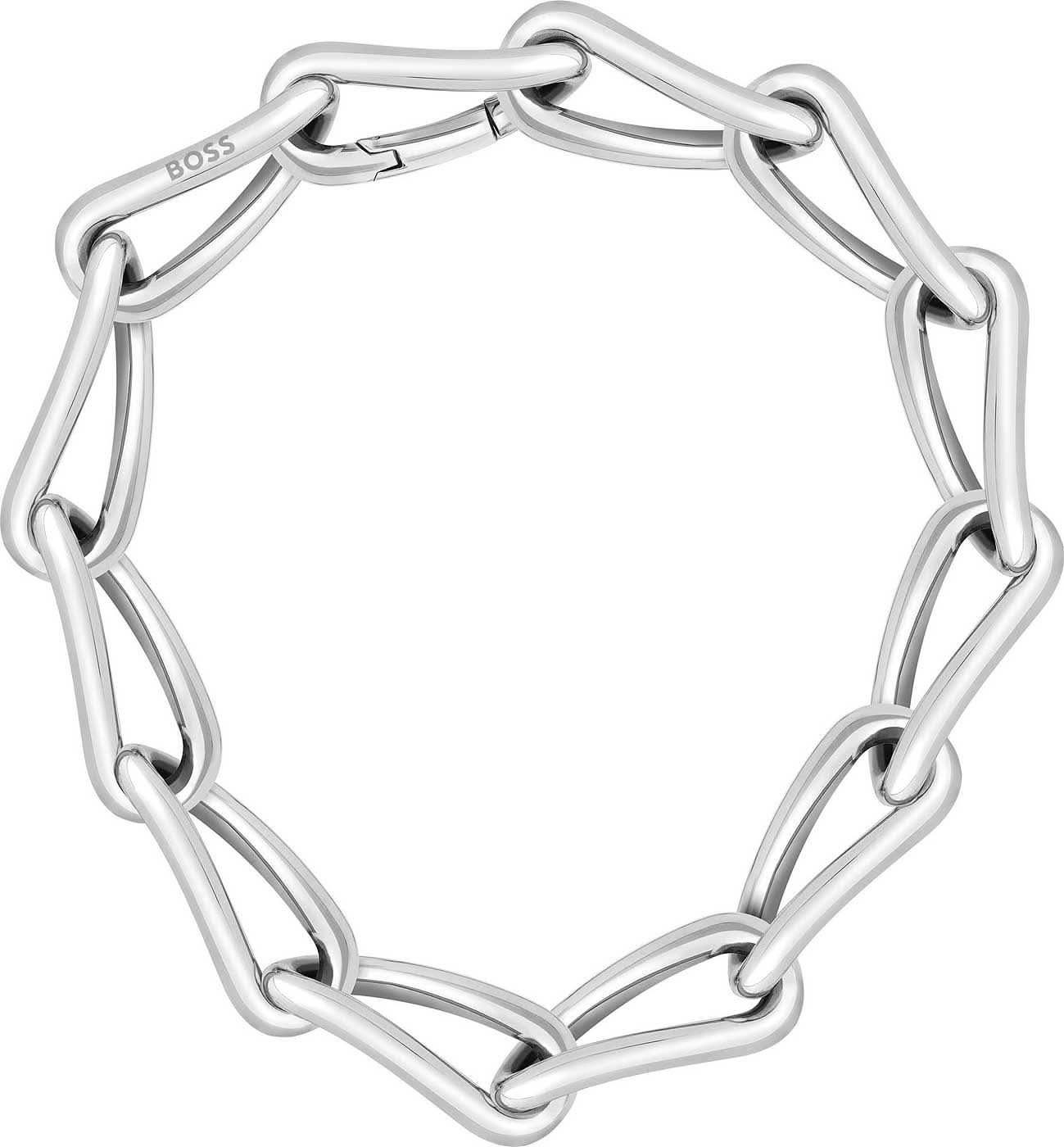 Boss Jewelry 1580435 - Catena grossa MELYA con chiusura a moschettone