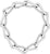 Boss Jewelry 1580435 - Catena grossa MELYA con chiusura a moschettone