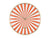 Karlsson Candy Swirl Dome KA6007OR Wanduhr Orange • Geräuschloses Sweep-Uhrwerk • Verspielte Bonbon-Optik