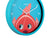 Karlsson Peekaboo Goldfish KA5997LB Wanduhr Hellblau • Bewegliche Augen • Kinderzimmer-Design, Bild 3