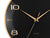 Karlsson Sienna Glow KA6017BK Wanduhr Schwarz • Goldene Indizes • Konvexe Linse, Bild 3