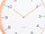 Karlsson Circus Rings KA6011OR Wanduhr Orange • Sweep-Uhrwerk • Eisenring-Design, Bild 3