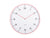 Karlsson Circus Rings KA6011PI Wanduhr Flamingopink • Geräuschloses Sweep-Uhrwerk • Eisenrahmen in Ringoptik, Bild 2
