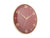 Karlsson Sienna Glow KA6017RD Wanduhr Rot • Skandinavisches Design • Goldene Zeiger und Indizes, Bild 2