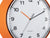 Karlsson Modern Retro KA6006OR Wanduhr Leuchtorange • Geräuschloses Sweep-Uhrwerk • Design von Armando Breeveld, Bild 3