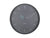 Karlsson Petals KA6012GY Wanduhr Dunkelgrau • Geräuschloses Sweep-Uhrwerk • Designer Duo Boxtel & Buijs
