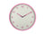 Karlsson Lined Numbers KA6013BP Wanduhr Pink • Geräuschloses Sweep-Uhrwerk • Designerduo Boxtel & Buijs