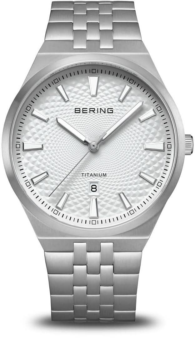 Orologio da uomo Bering Titanium 16141-704 • Titanio ultraleggero • Vetro zaffiro antigraffio