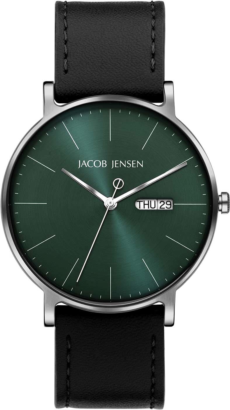 Orologio da uomo Jacob Jensen Titanium 164 • Titanio • Vetro zaffiro